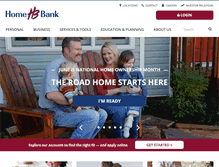 Tablet Screenshot of home24bank.com